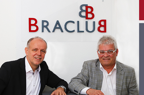 BRACLUB Gründer Karl-Heinz Barth und Reinhold Burr v.l.n.r.